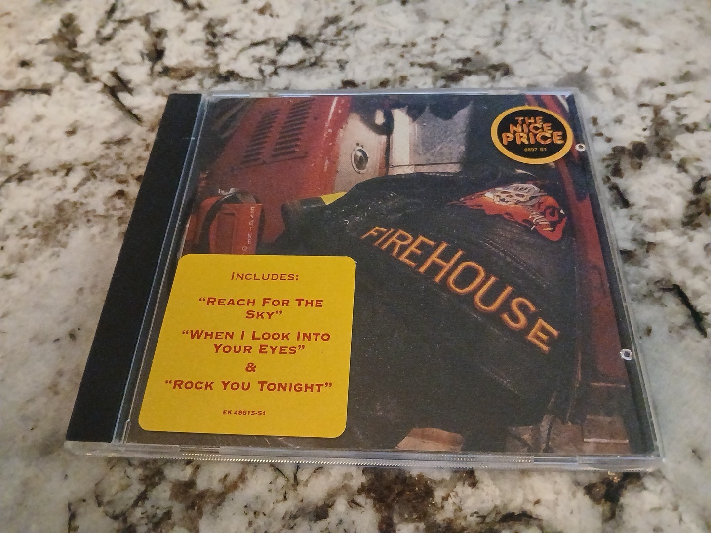 Firehouse Hold Your Fire CD 1992 Epic Records EK 48615