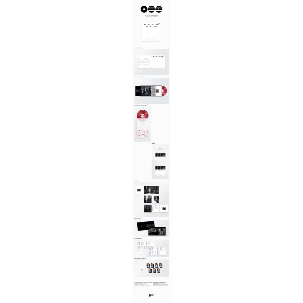 BTS - The 5th Album 'ARIRANG' (Vinyl) (Deluxe - B&W Ver.)