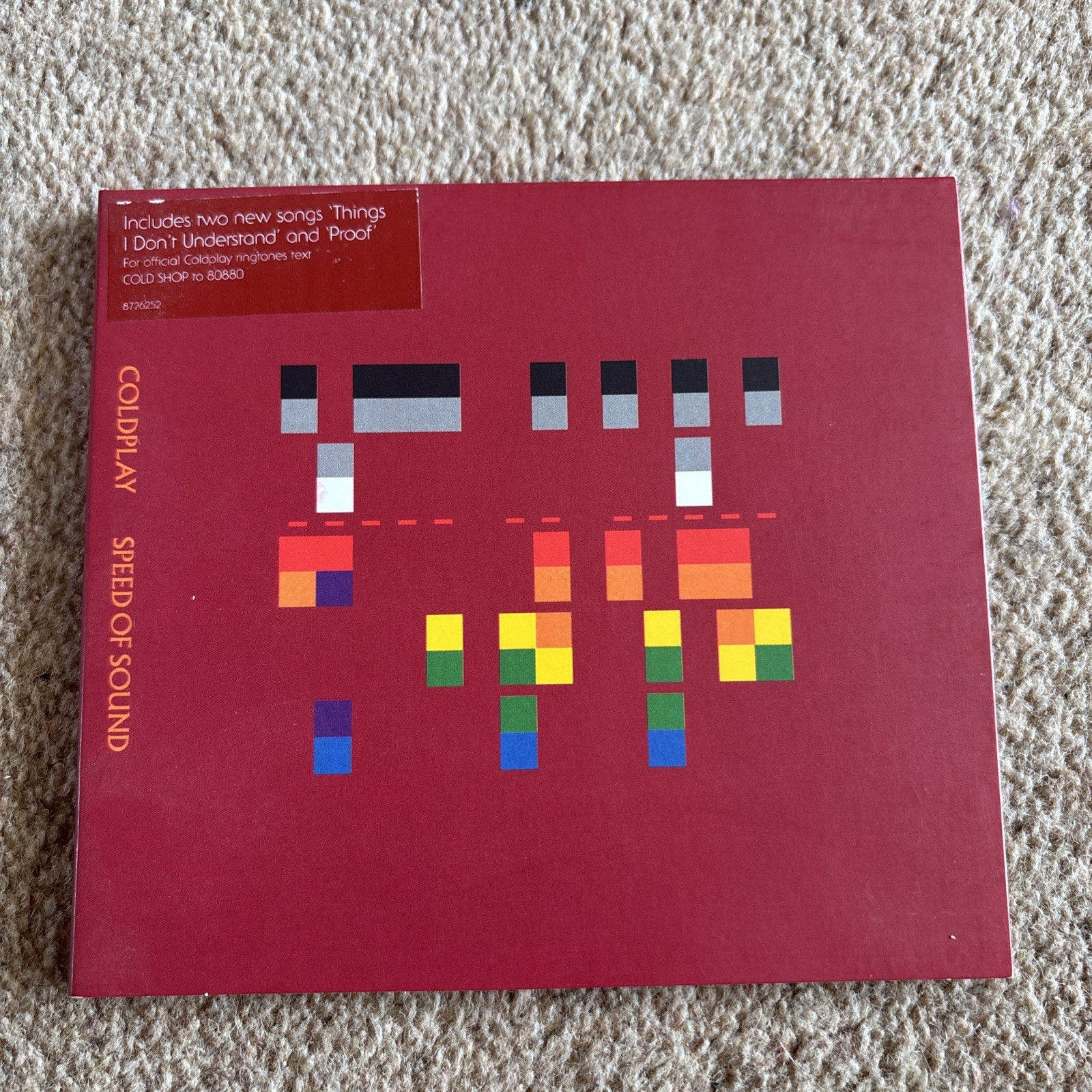 Coldplay CD Bundle x8/ Joblot (singles) Digipack