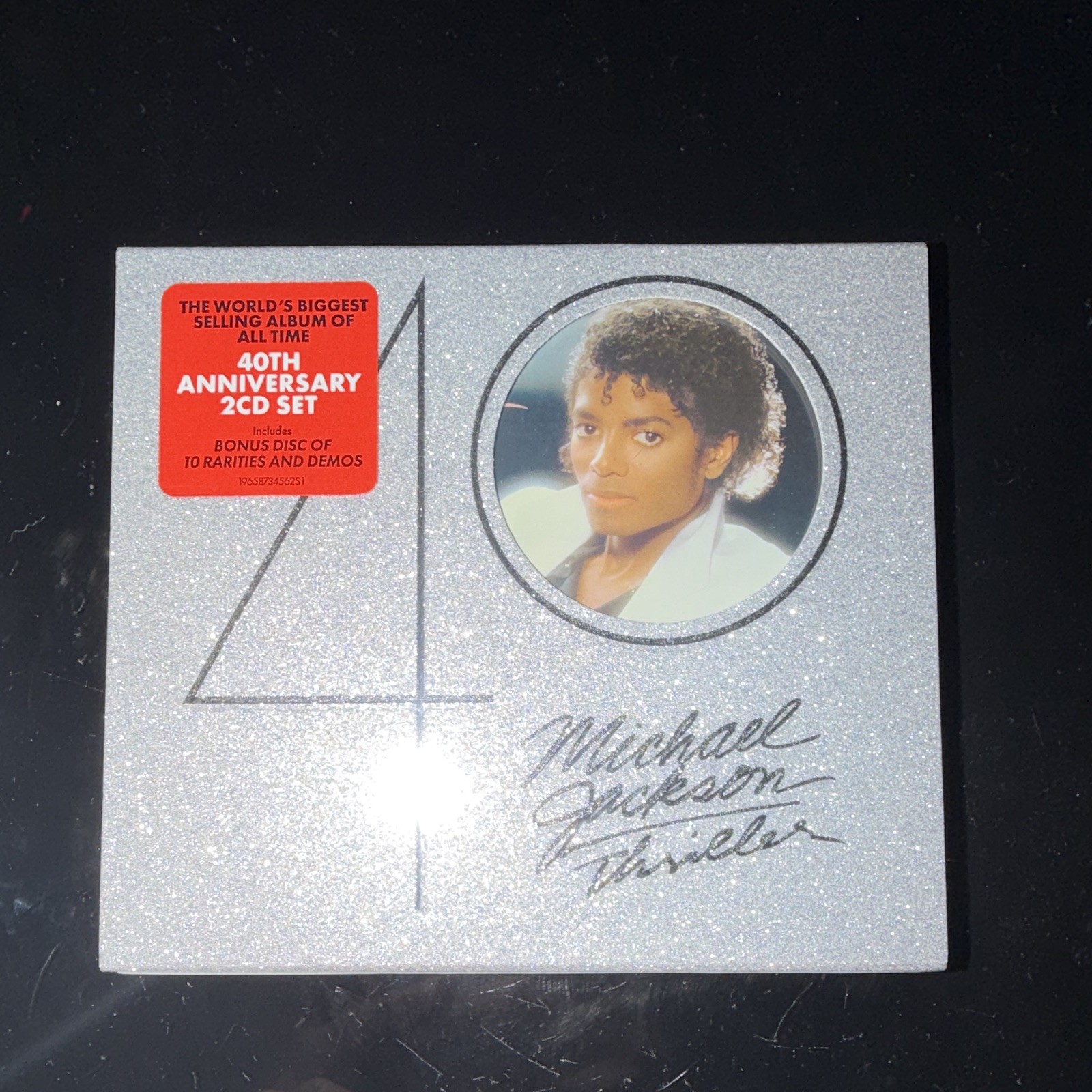 Michael Jackson HIStory: Past, Present & Future Book I CD Epic 1995 Silver