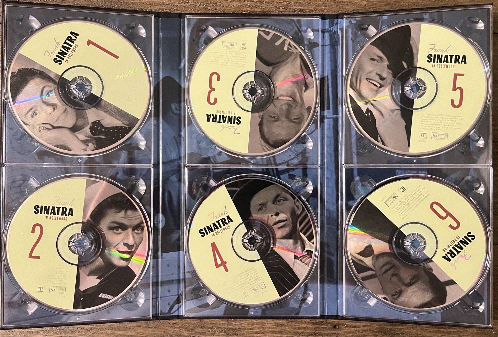 Frank Sinatra in Hollywood 1940–1964 6-CD Box Set (2002 TCM Music)