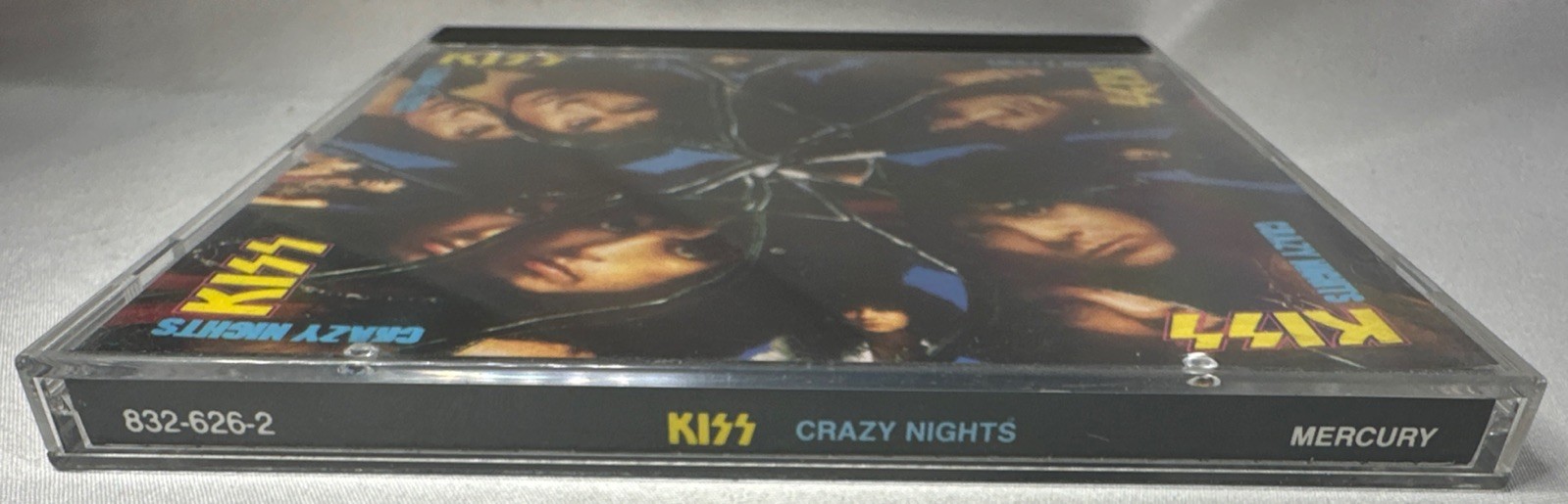 KISS Crazy Nights CD 832-626-2 West Germany 1st USA Pressing Carr Vintage Kiss