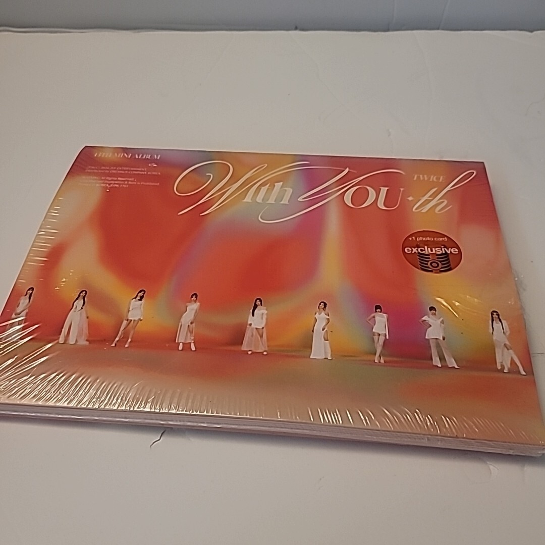 TWICE - With YOU-th (Target Exclusive, CD) 13th Mini Album New/Sealed
