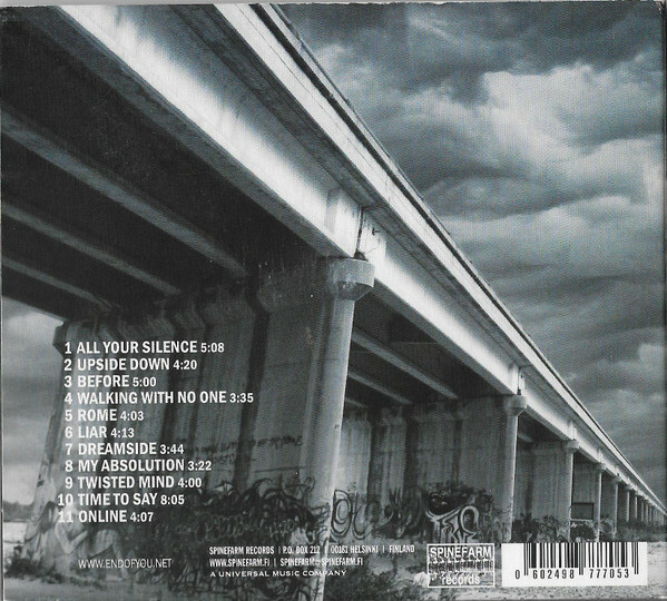 Unreal by End of You ~ Brand New Metal Rock CD Album ~ Finland, Finnish, Goth