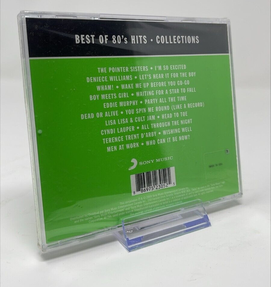 Collections: 80's Hits by Various Artists (CD, May-2009, Commercial Canada)