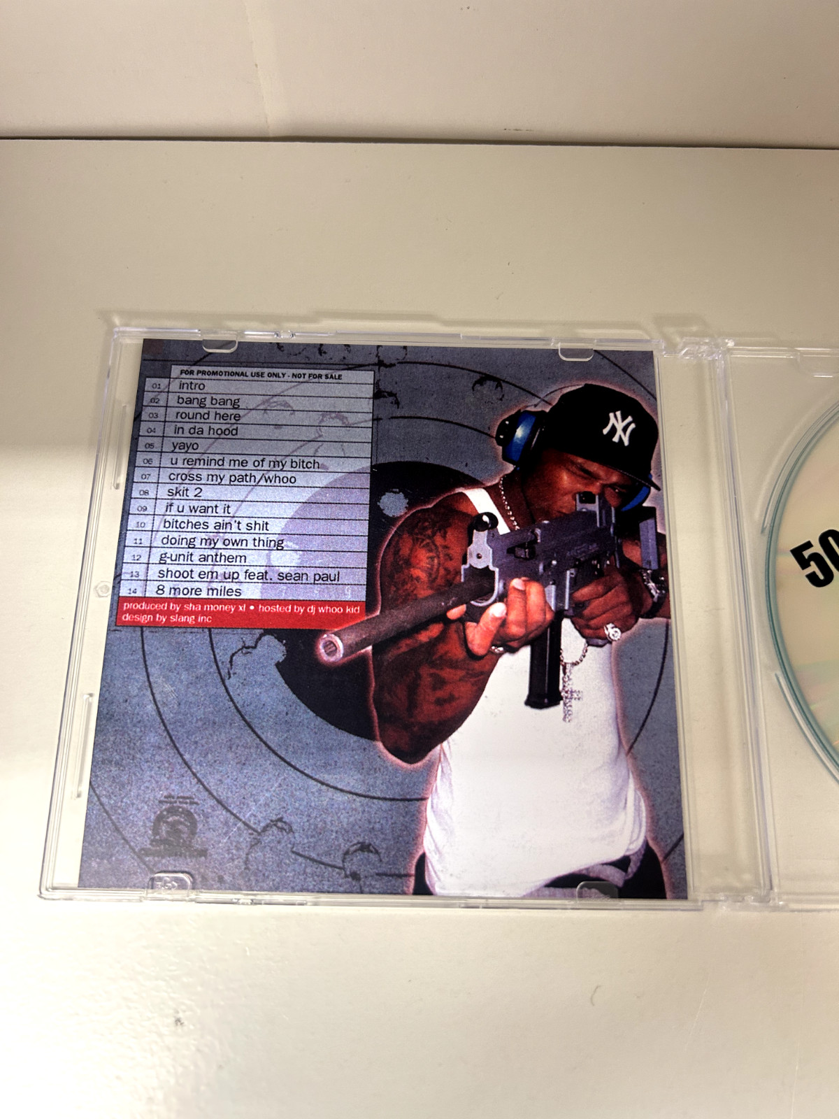 DJ WHOO KID G-UNIT PART 4 AUTOMATIC GUNFIRE 50 CENT MIXTAPE NYC PROMO 2002