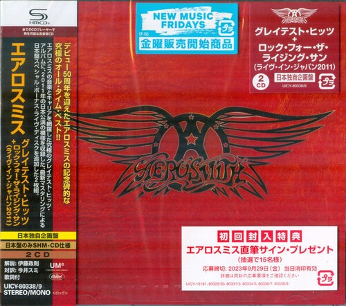 Aerosmith - Greatest Hits + Live In Japan 2011 - SHM-CD [New CD] SHM CD, Japan -