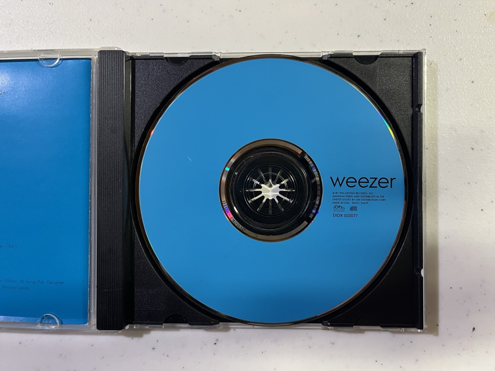 Weezer - Weezer (Blue Album) CD 1994 DGC Records Rock DGCD-24629