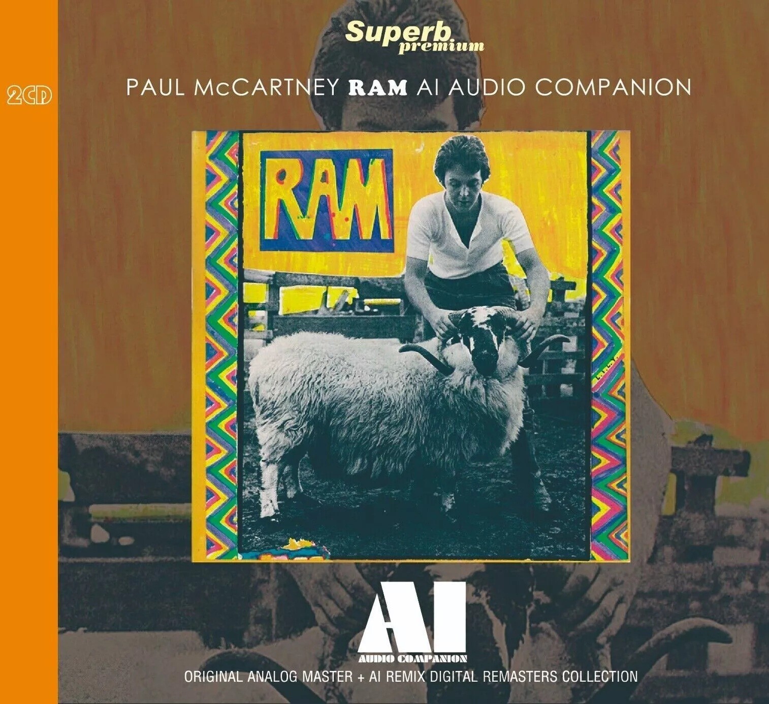 PAUL McCARTNEY / RAM : AI AUDIO COMPANION 2CD NEW!