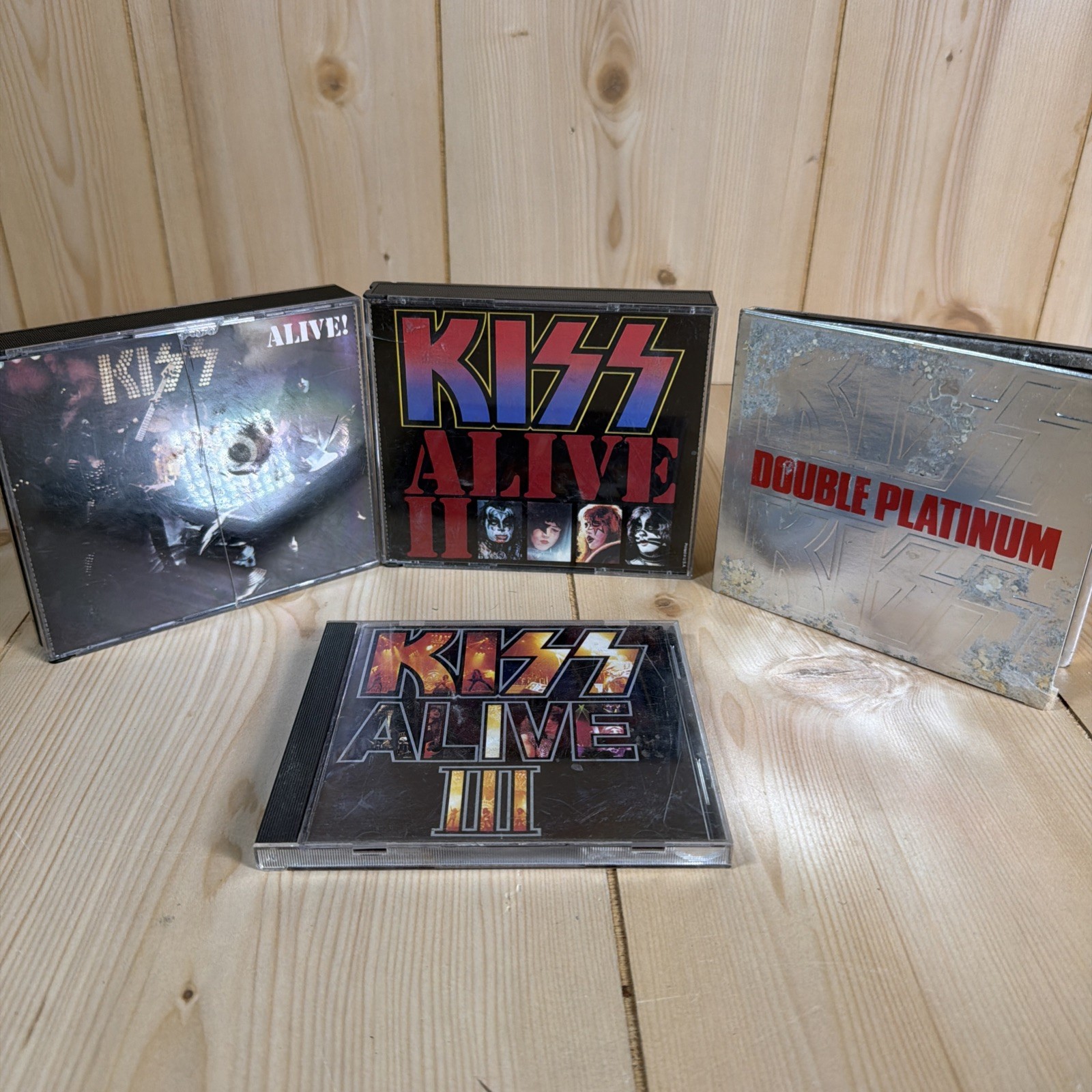 Kiss Alive! 1-3 CD Set Double Platinum Live Concert