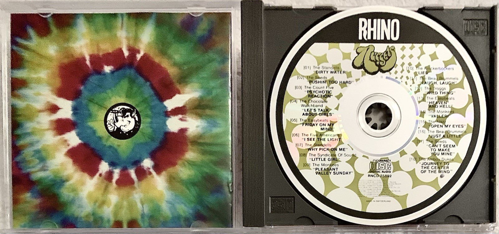 Nuggets-A Classic Collection From The Psychedelic Sixties CD