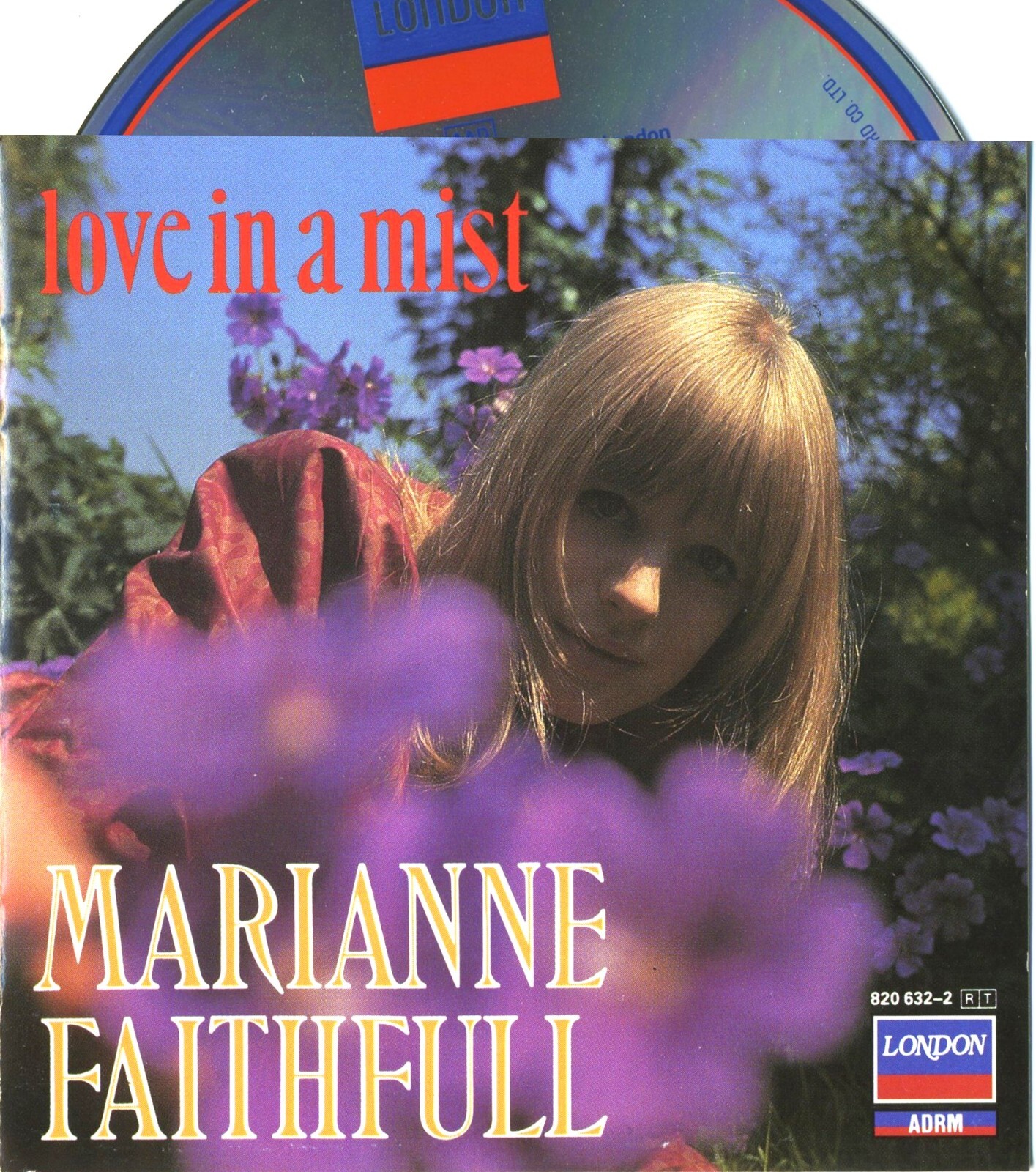 MARIANNE FAITHFULL LOVE IN A MIST - EARLY GERMANY LONDON DECCA IMPORT CD