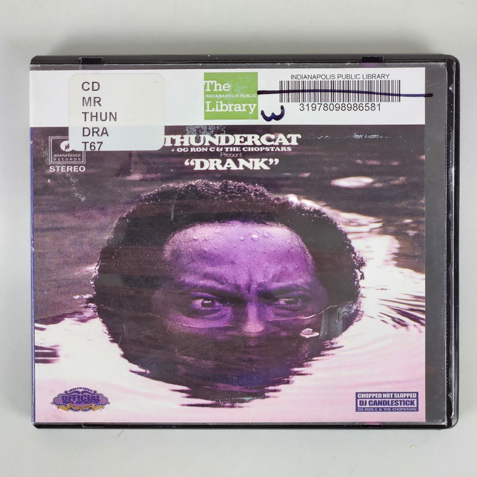 Thundercat CD Drank 2018 Album R&B Soul Funk Jazz Ex-Library