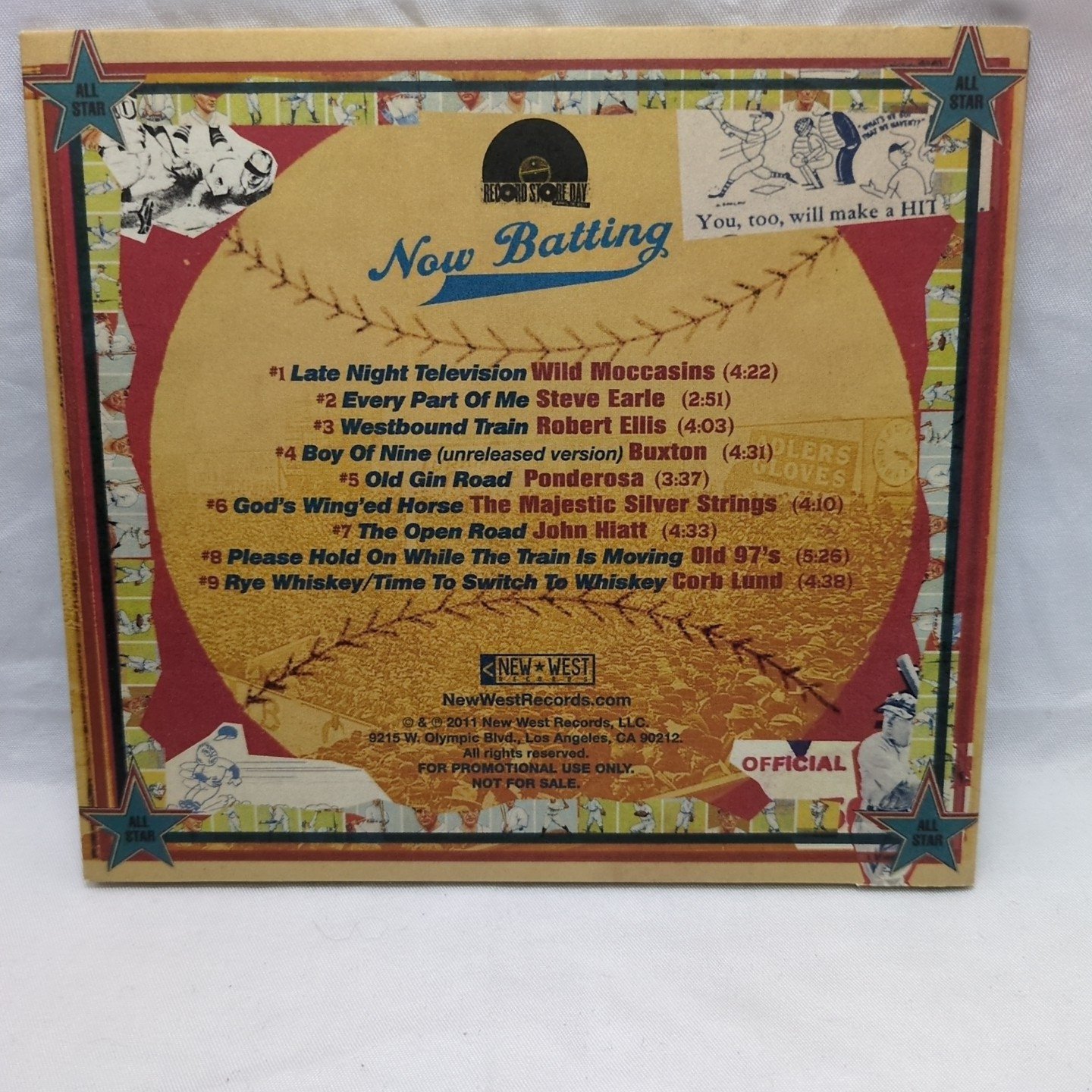 New West Records All-Stars & Rookies 2011 Music CD