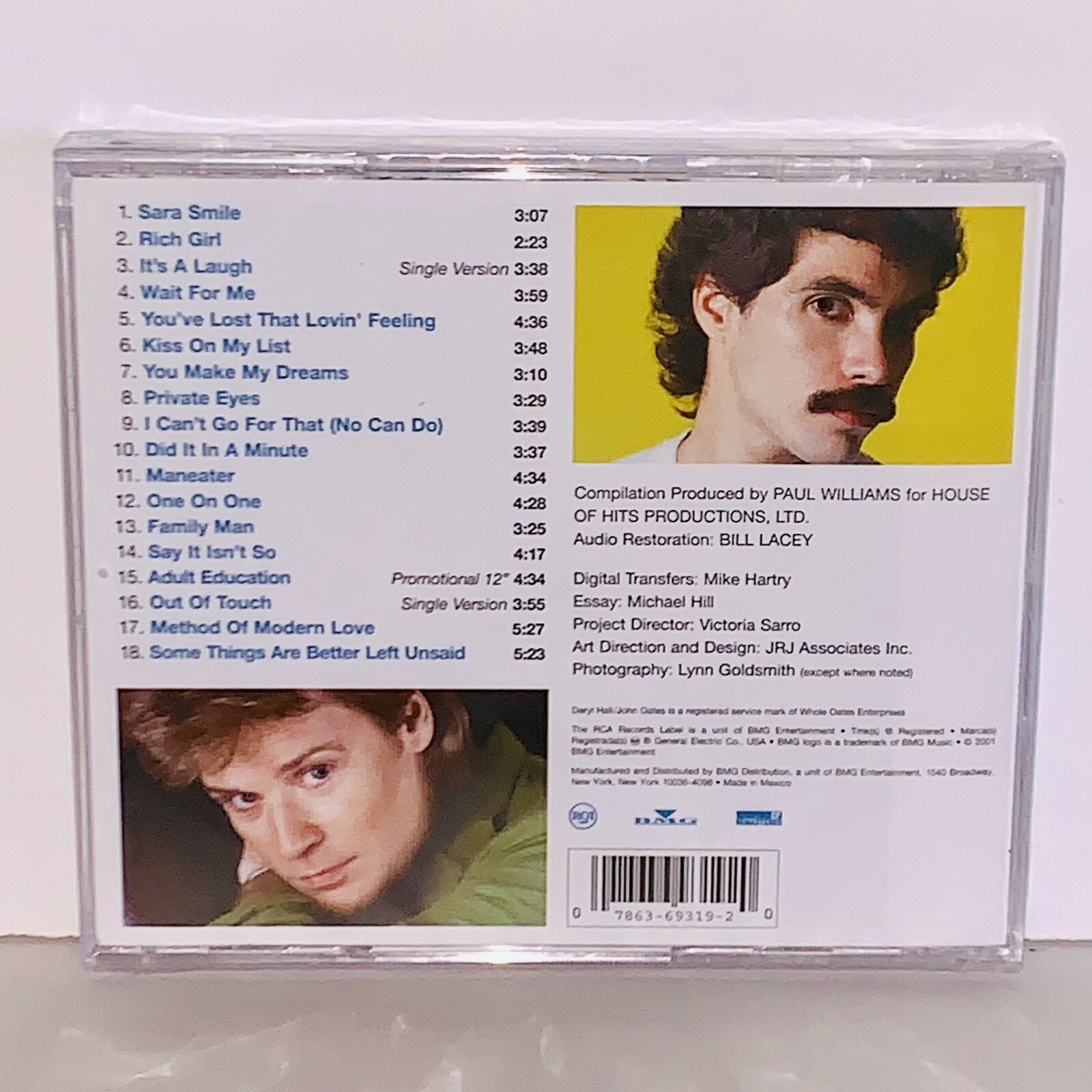 Factory Sealed (shrink wrapped) The Very Best Of Daryl Hall and John Oates CD
