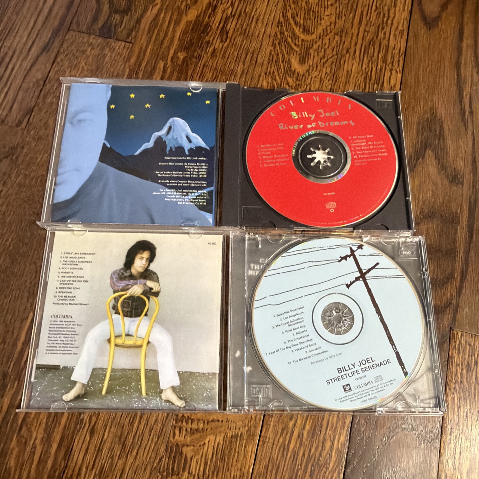 Lot of 6 Billy Joel CD's -Free Shipping after Purchase of 1st CD