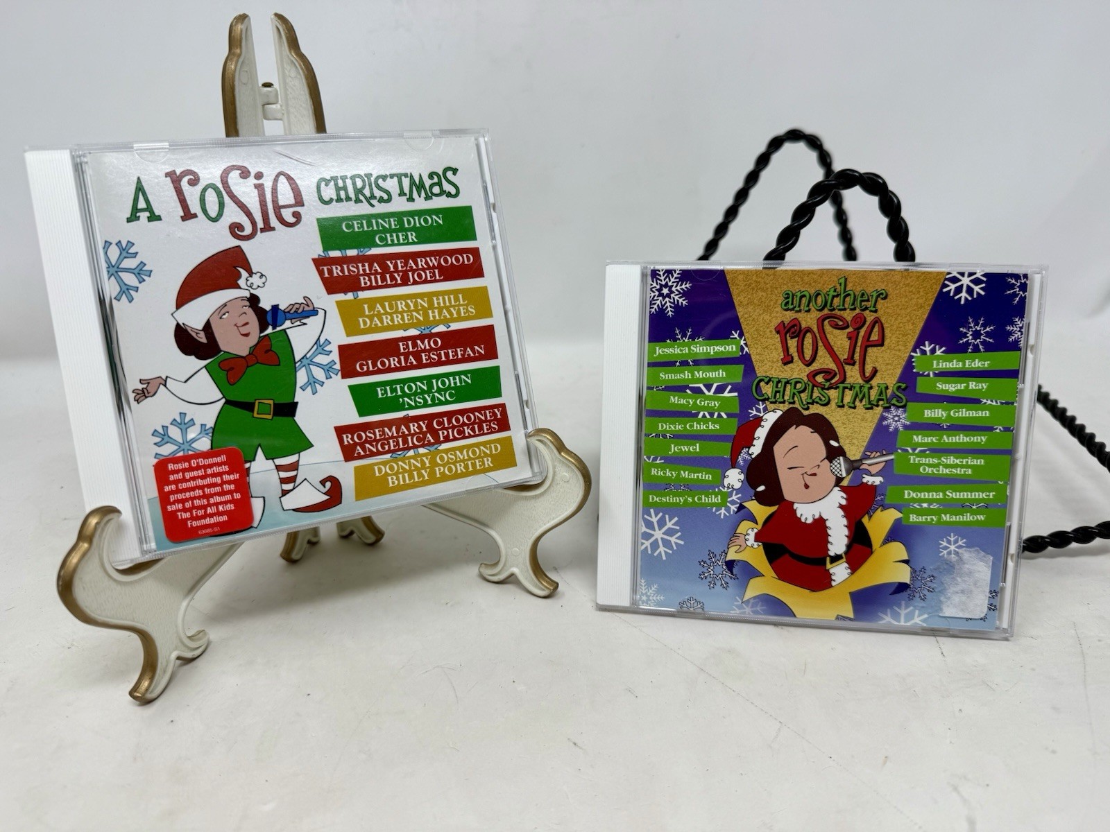 2 Christmas CDs A Rosie Christmas and Another Rosie Christmas Rosie O’Donnell