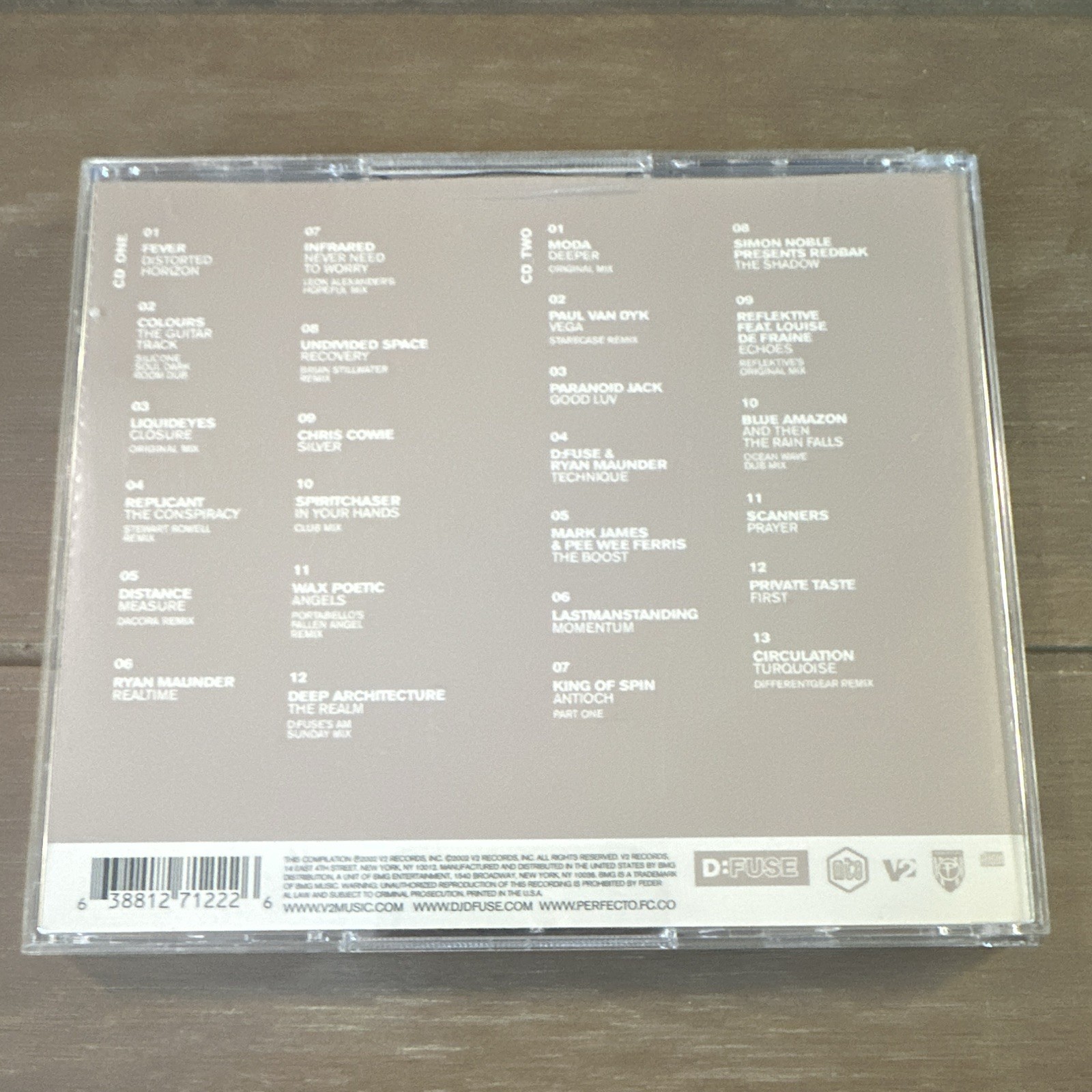 People by D:Fuse (CD, Feb-2002, 2 Discs, V2 (USA))