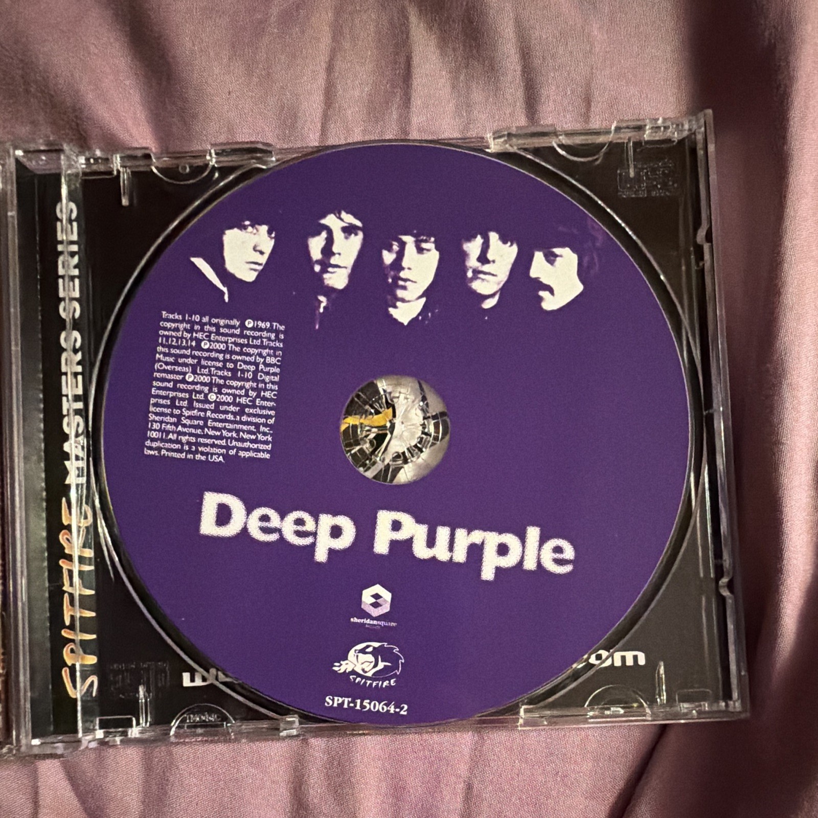 Deep Purple - Deep Purple CD Spitfire Records Remastered SPT-15064-2
