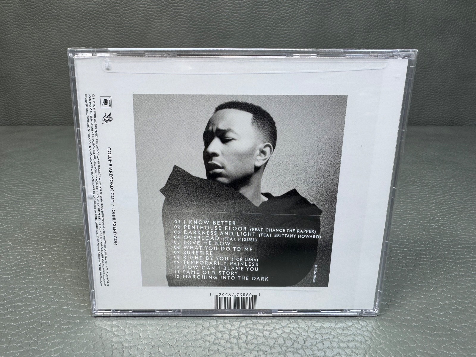 John Legend "Darkness and Light" CD