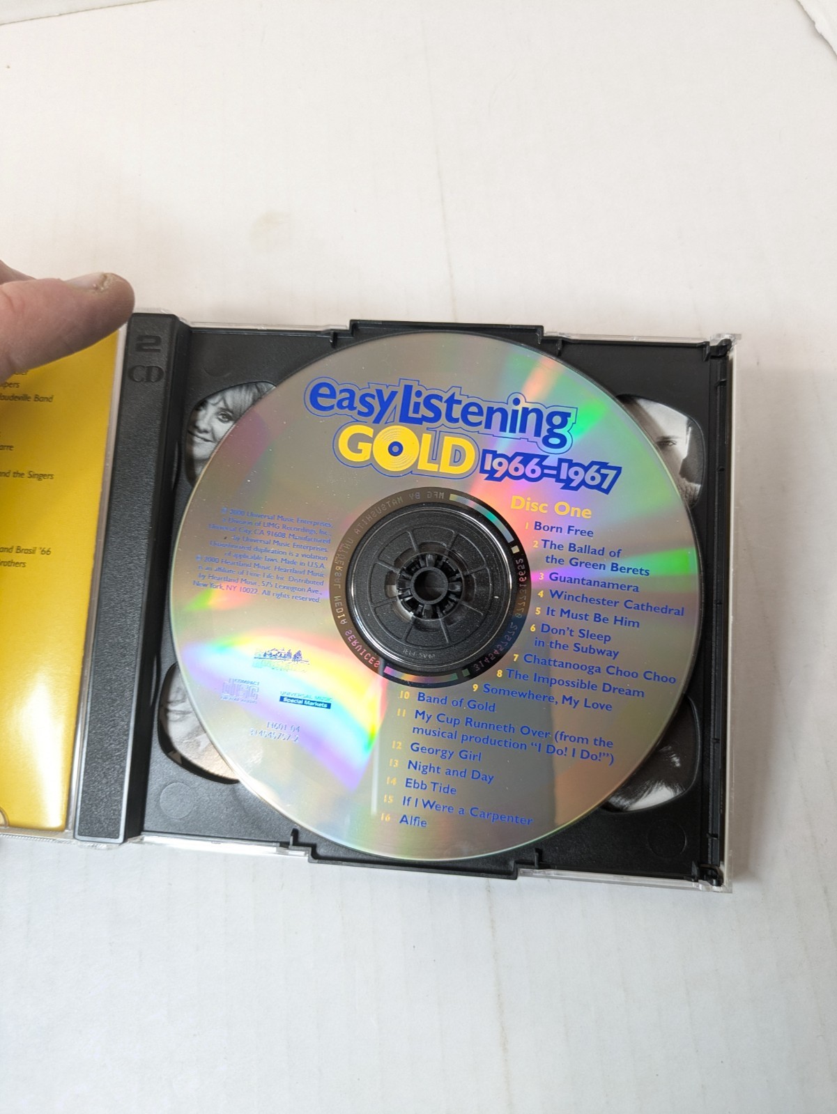 Easy Listening Gold 1966-1967 2 discs CD 30 Tracks 1960s POP Heartland Tested