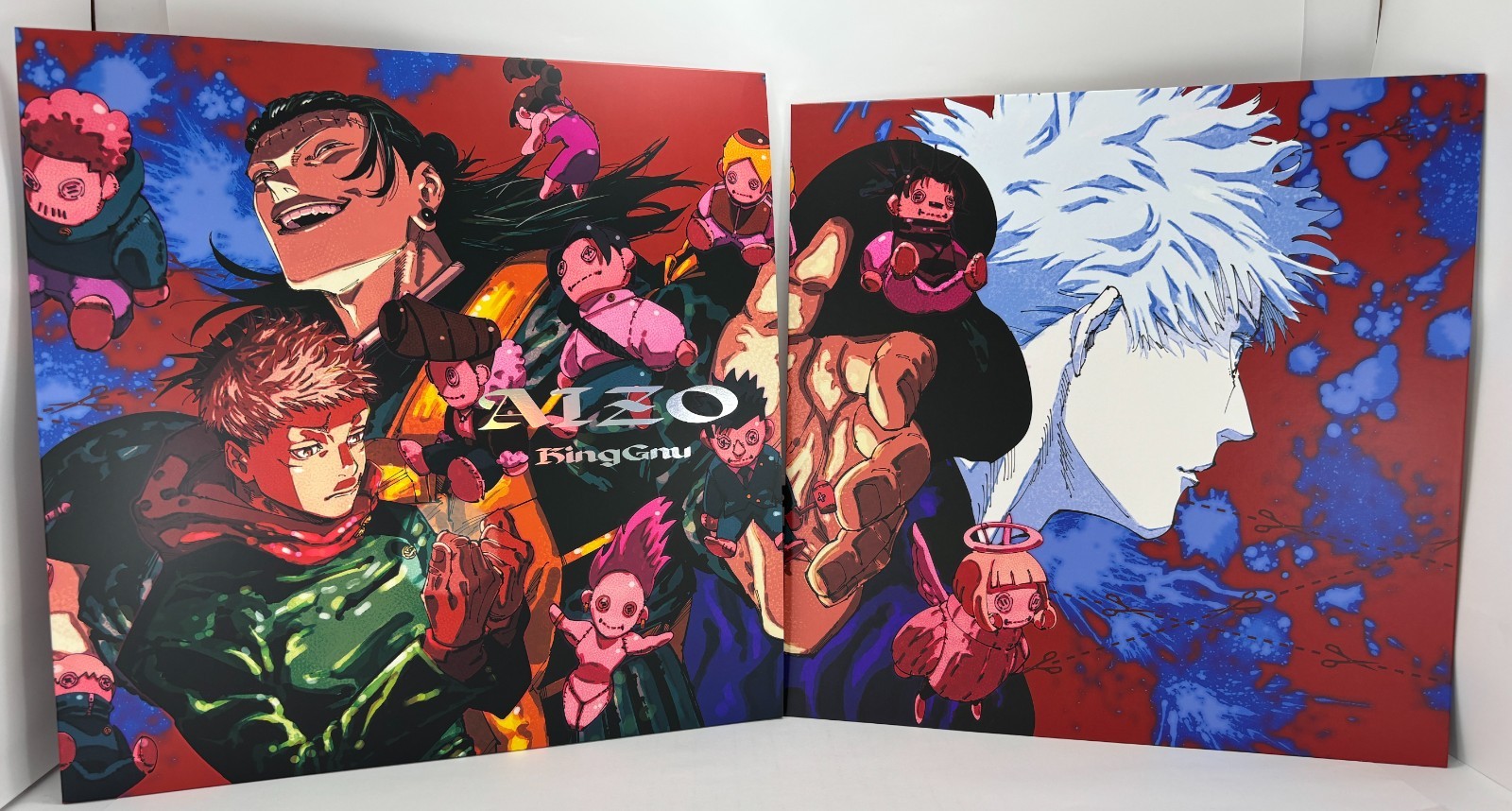 AIZO King Gnu Anime jacket ver. CD 12 inch size Limited Jujutsu Kaisen Japan