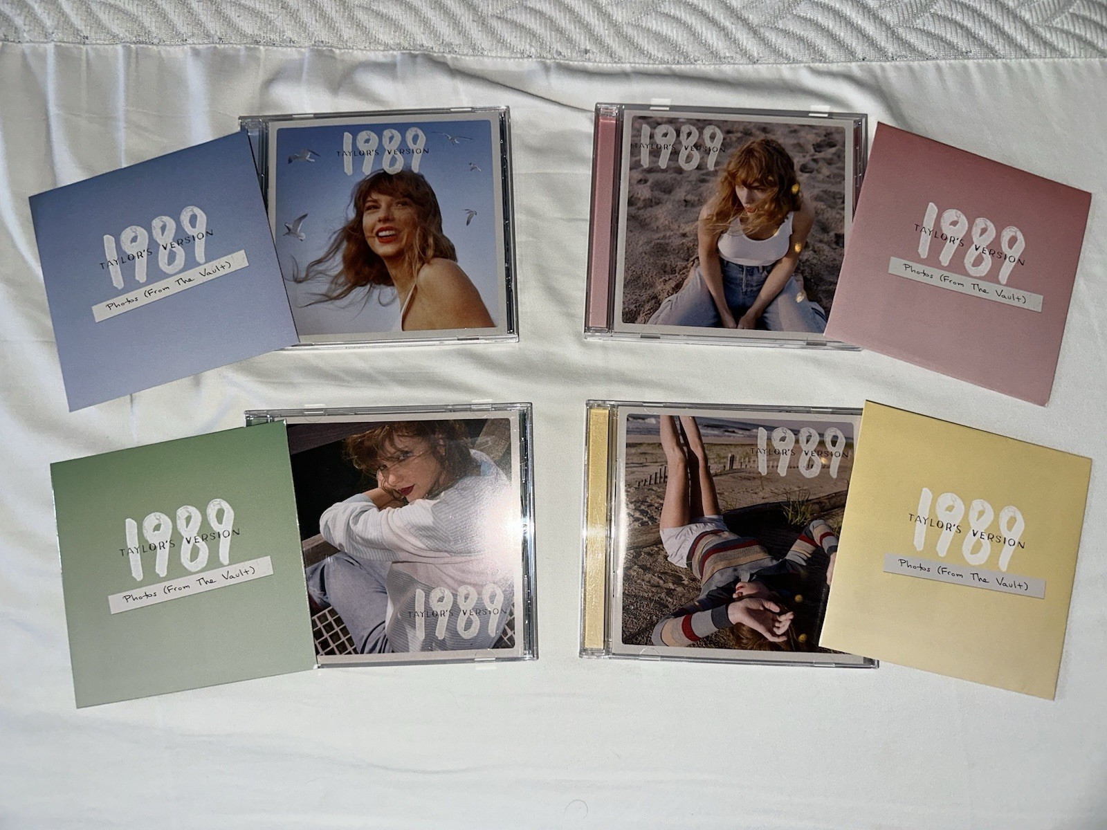 Taylor Swift 1989 (Taylor's Version) CD Set of 4 With Polaroids