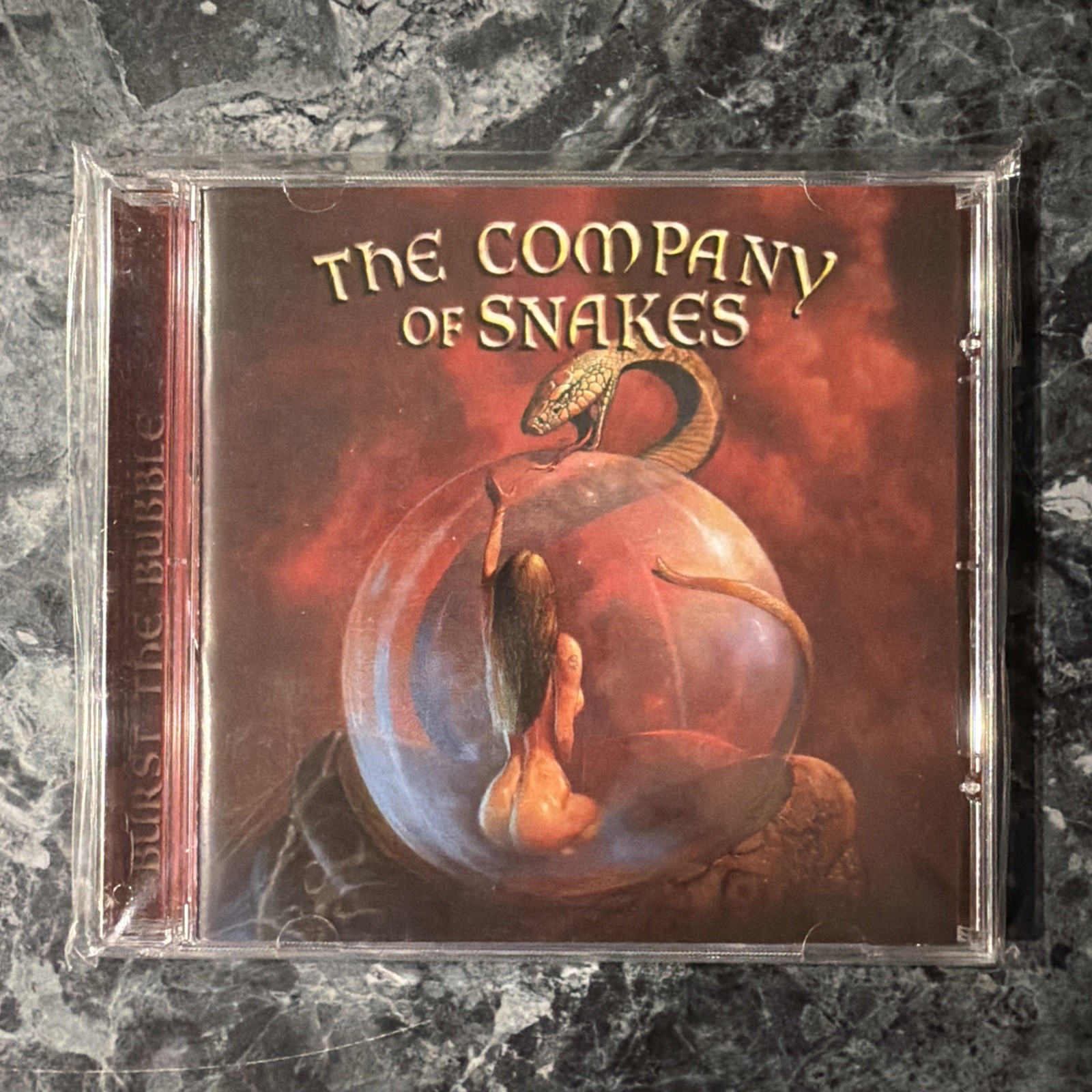 The Company of Snakes - Burst The Bubble (2002) - Hard Rock - Steamhammer Mint