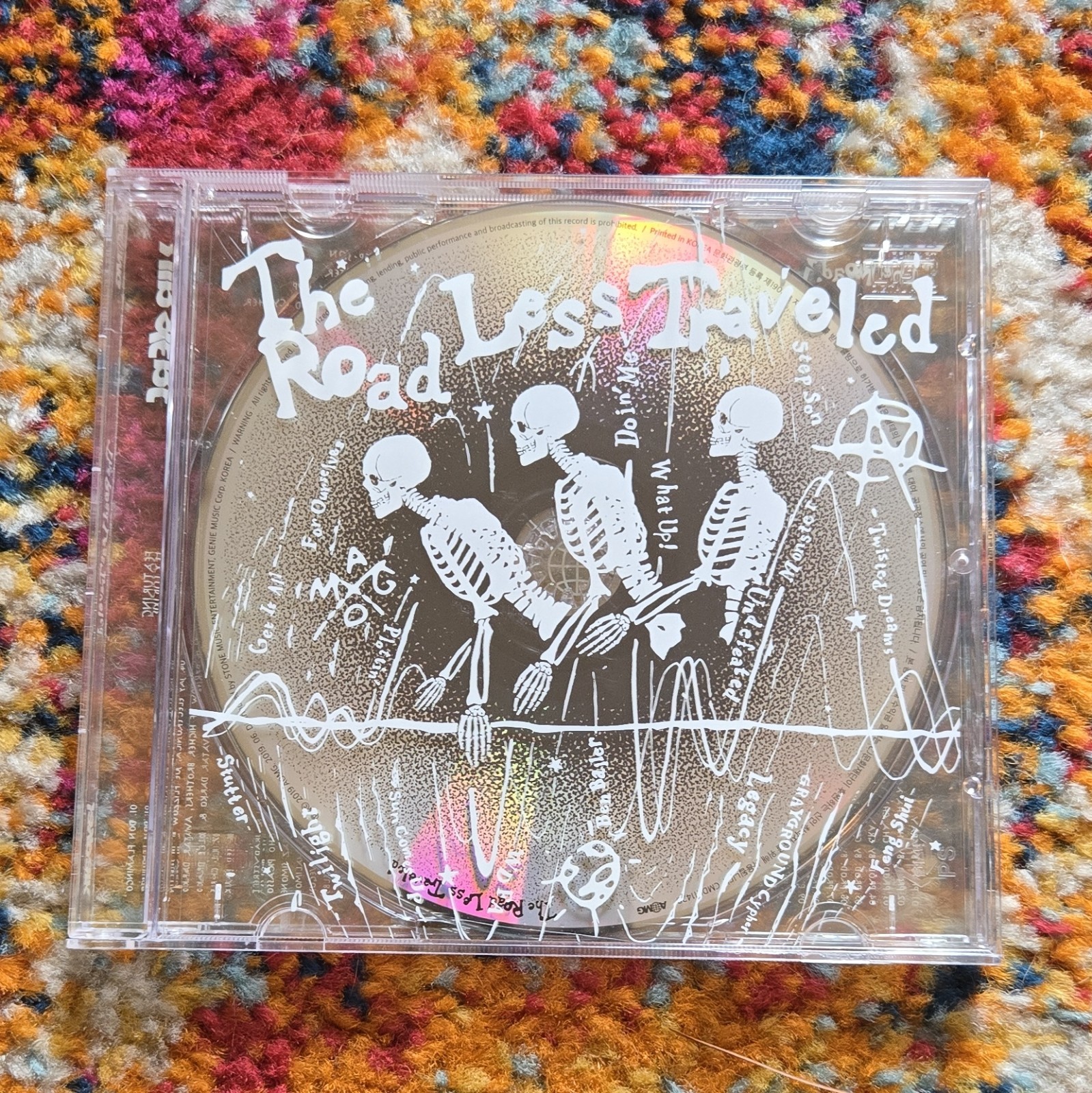 Jay Park AOMG The Road Less Traveled CD 2019 K-Pop GENIE CMDC11420