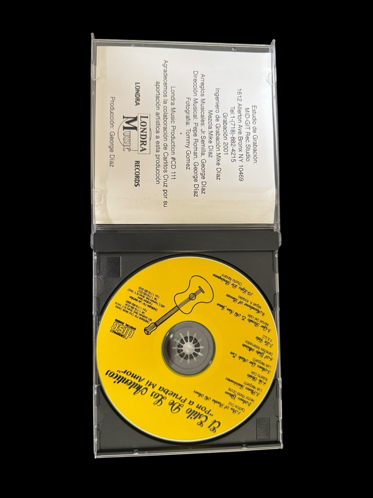 El Estilo De Los Autenticos CD Pon A Prueba Mi Amor Rare Latin LM-CD-111 Londra