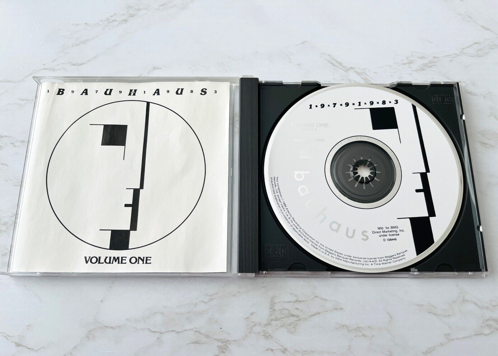 Bauhaus 1979-1983 Volume One CD Beggars Banquet 92378-2 Peter Murphy, Mask OOP!