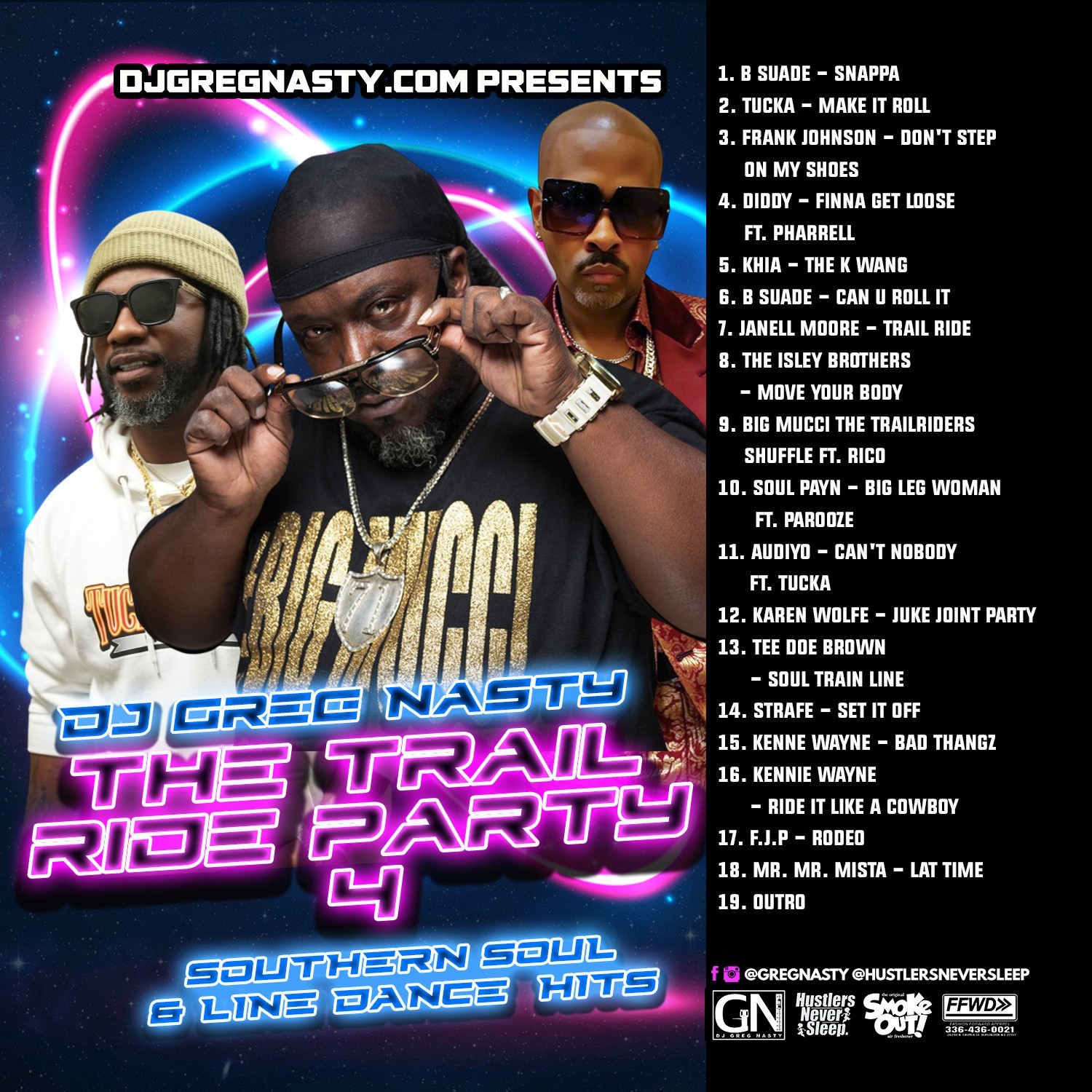Dj Greg Nasty - The Trail Ride Party 4 (Southern Soul Hits)