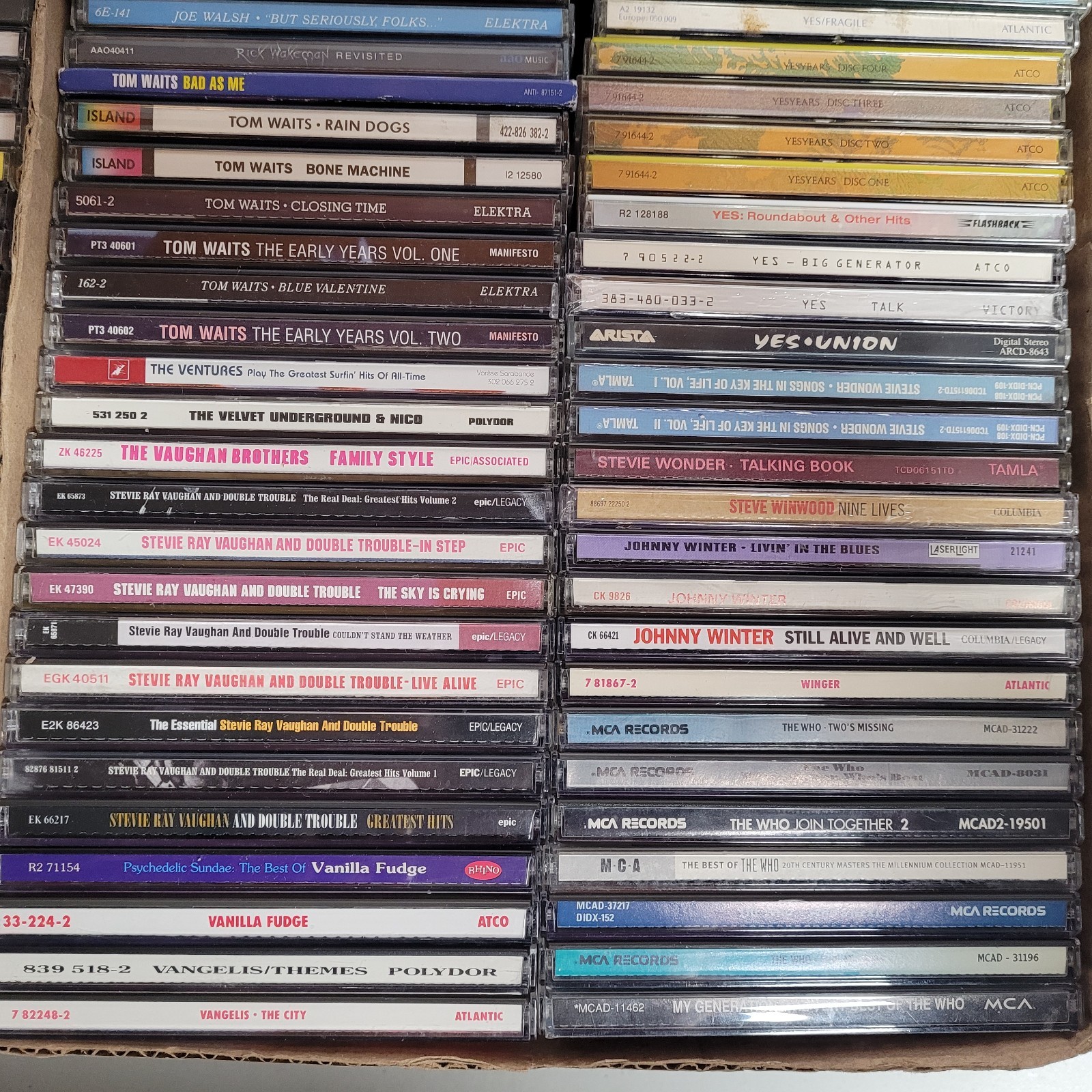 S-Z Classic, Hard Rock 60s 70s 80s, New Wave Build Your Own CD Lot CDs Hair Prog
