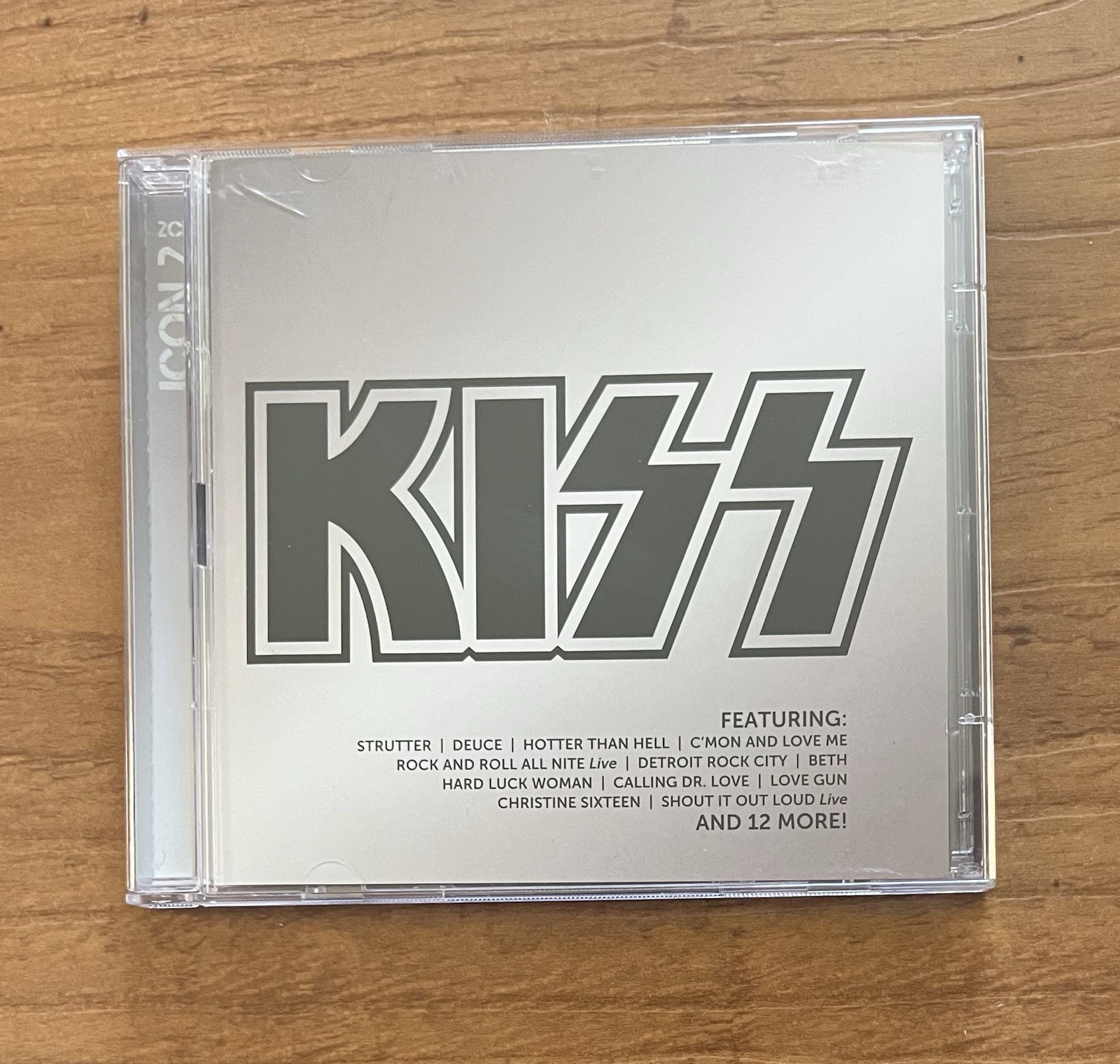 KISS Icon 2 CD Set 2010 Paul Stanley Gene Simmons Peter Criss Ace Frehley Rare