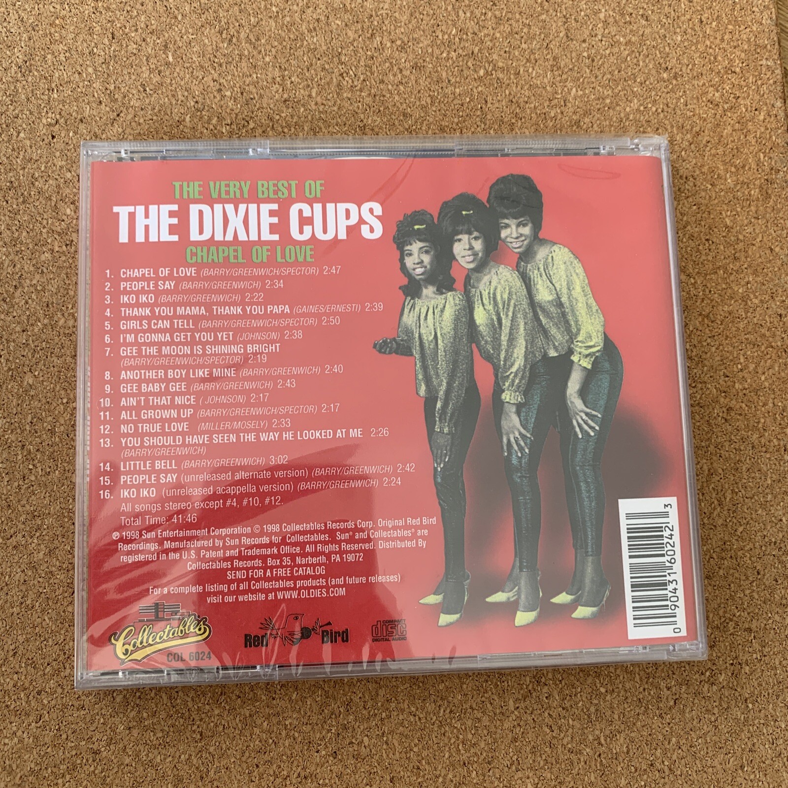 The Very Best Of The Dixie Cups Chapel Of Love New Sealed CD