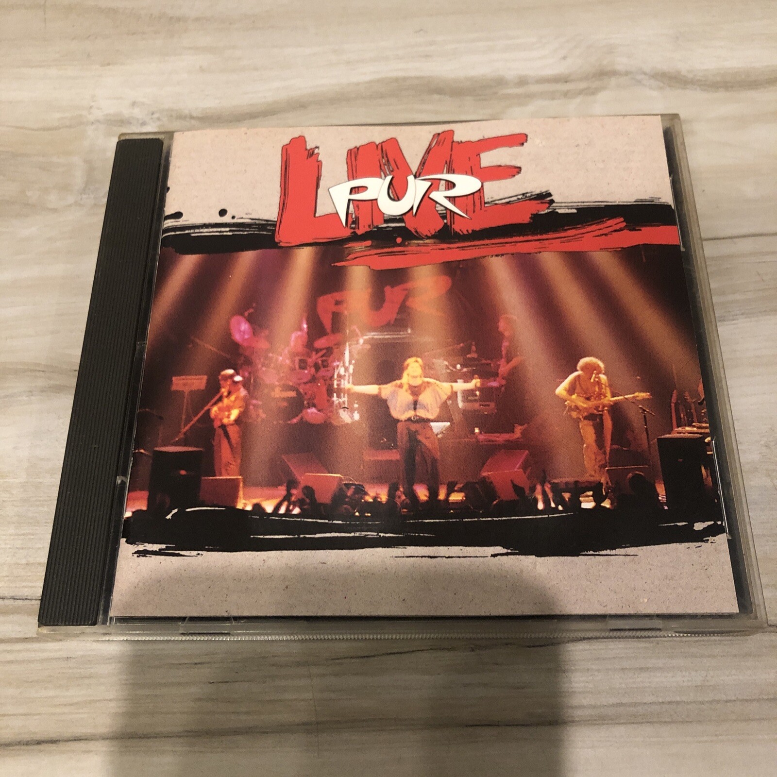 PUR Live CD Original 1992 Germany 🇩🇪 Import 💿 VG