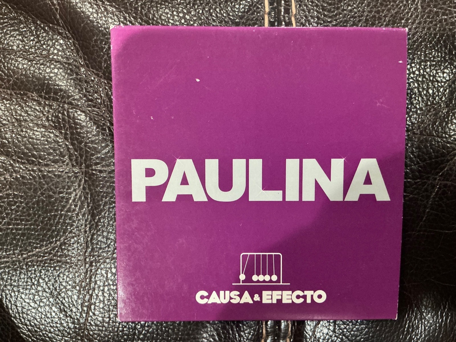 Paulina Rubio - Causa & Efecto - US Promo CD Single Sleeve (LATR40317-2)