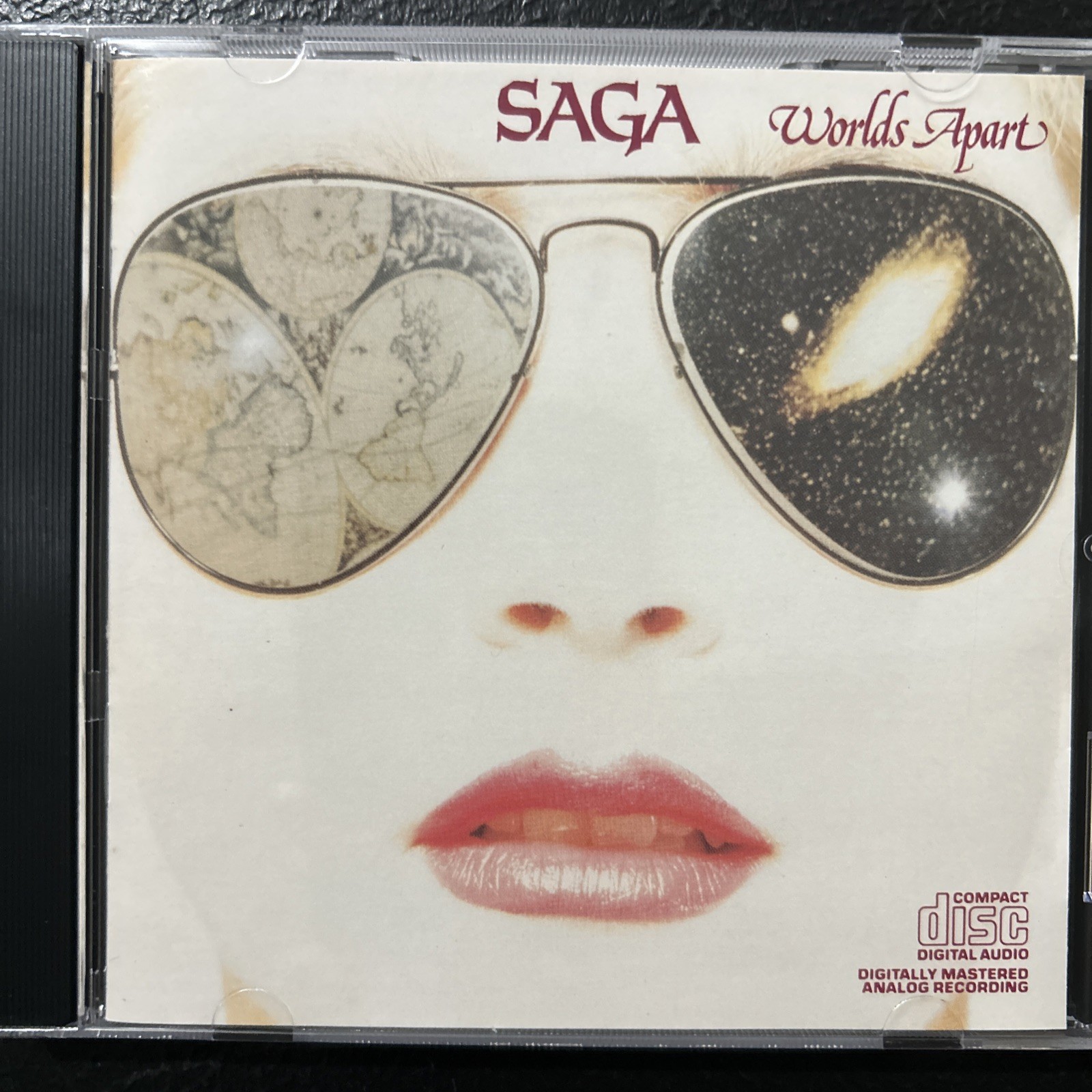 Worlds Apart by Saga (CD, 1986)
