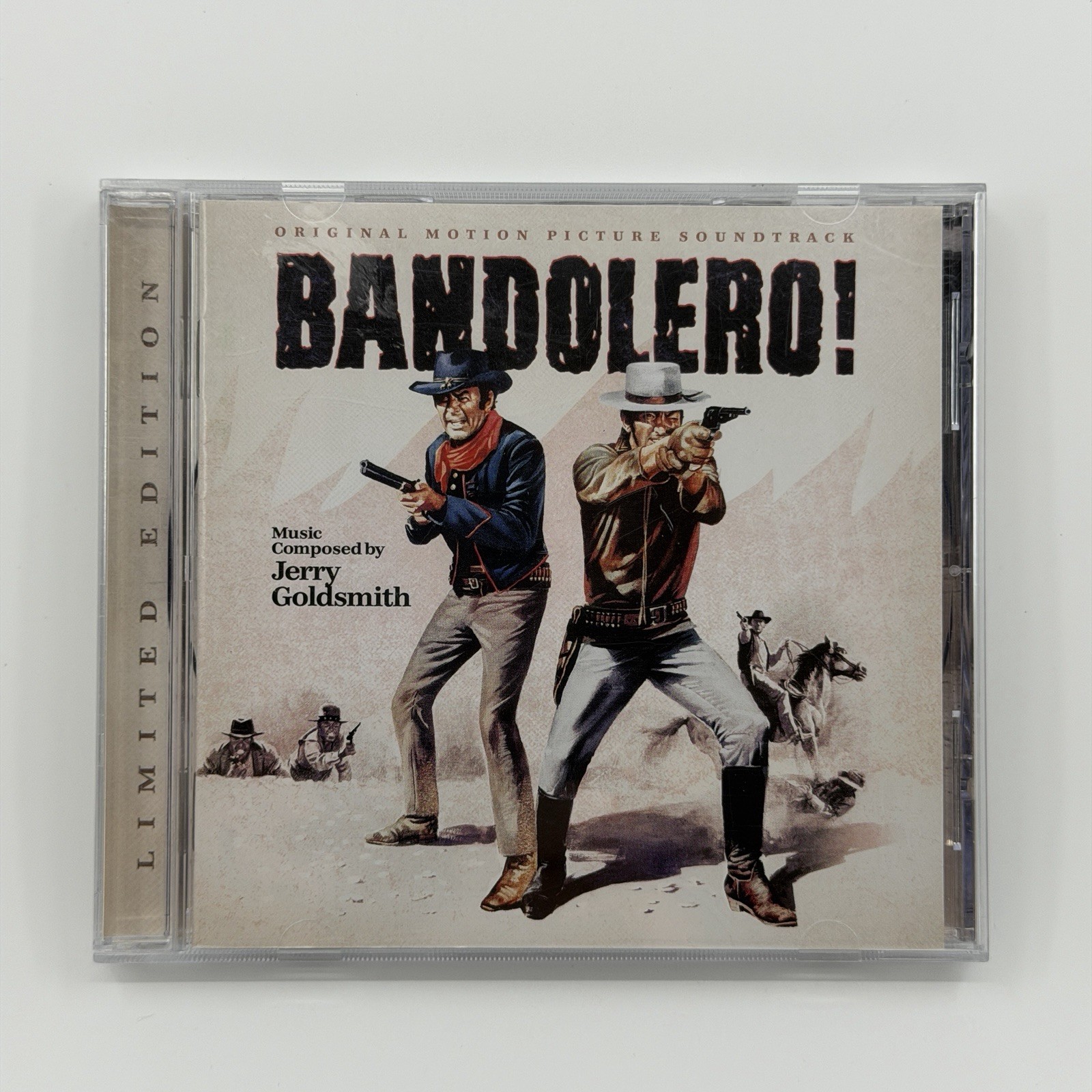Bandolero! Jerry Goldsmith Soundtrack CD La‑La Land Records Ltd 2k OOP Sold Out