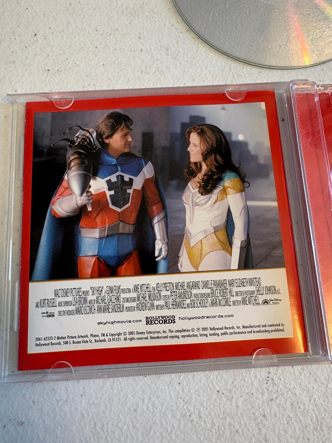 Sky High ORIGINAL SOUNDTRACK CD 2005 Pop Rock Hollywood Records Movie