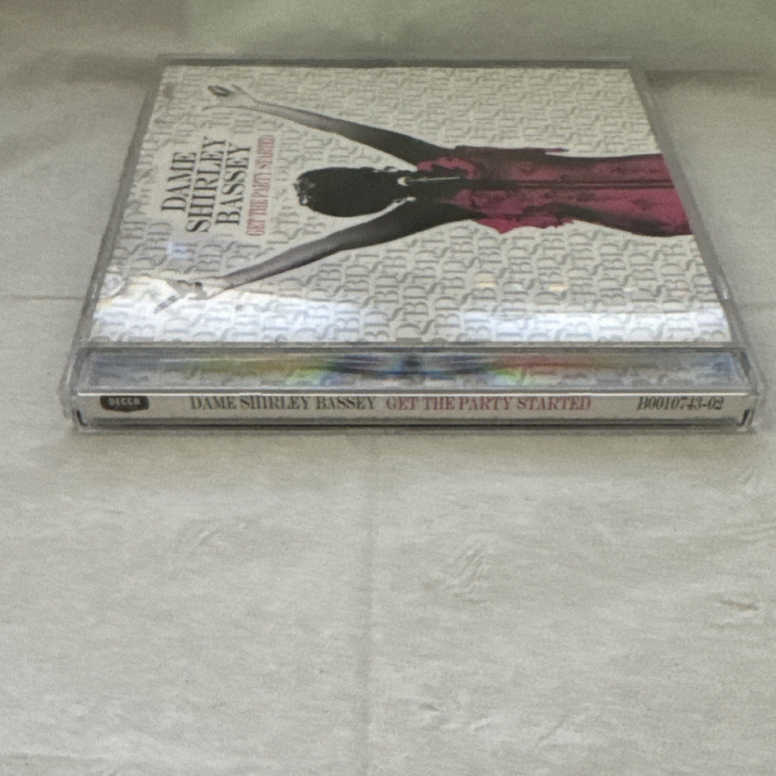 Dame Shirley Bassey Get the Party Started CD Album Jewel Case Standard