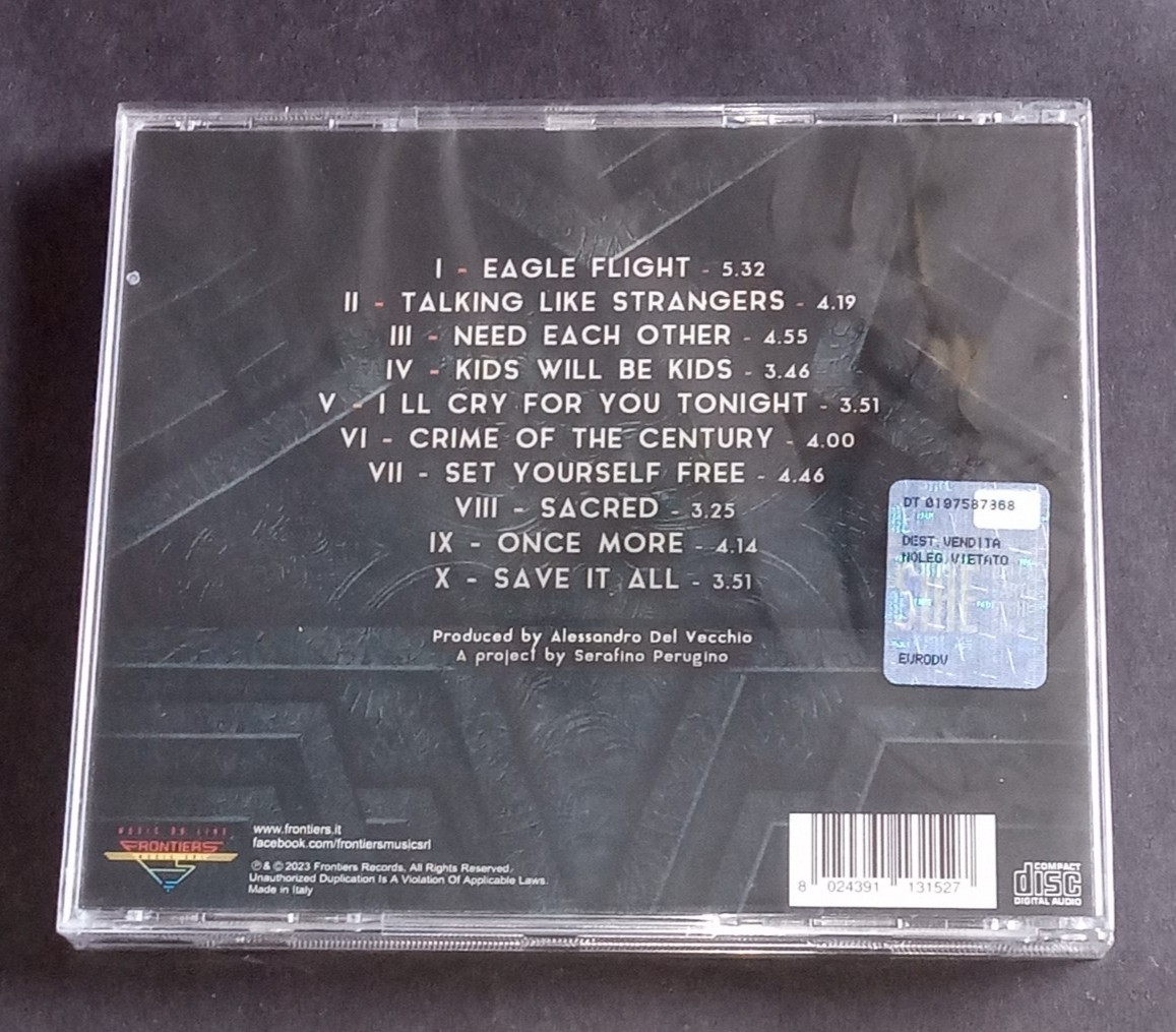 REVOLUTION SAINTS CD EAGLE FLIGHT FRONTIERS RECORDS - NEW & SEALED
