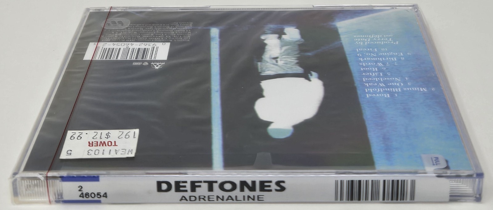 Deftones "Adrenaline" (1995) CD Maverick Rare Brand New Sealed Hype Sticker