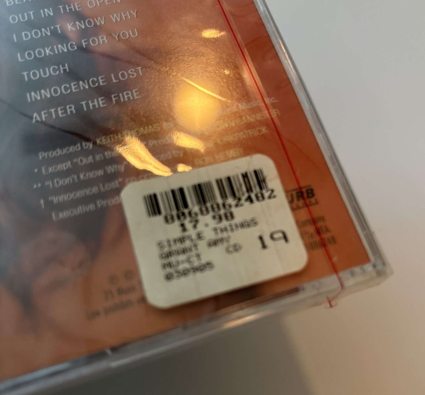 Simple Things by Amy Grant (CD, Jul-2005, Word Distribution) Factory Sealed New