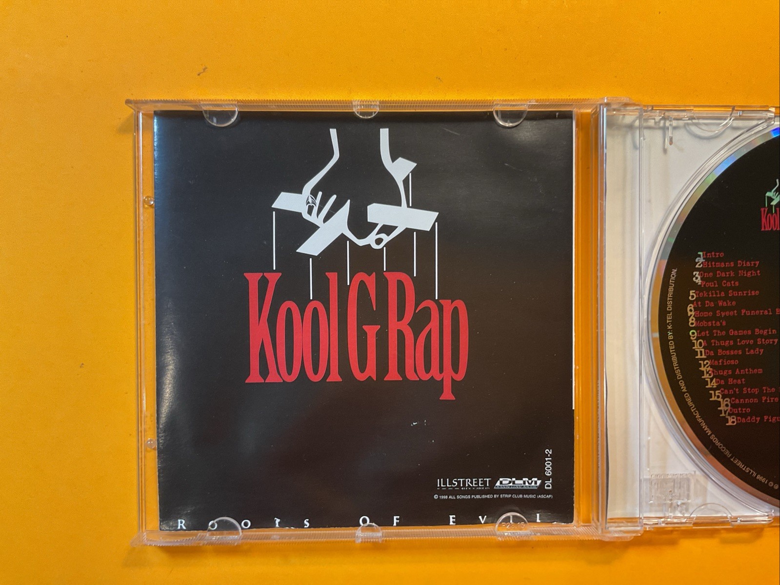Kool G Rap / Roots Of Evil CD Good Condition