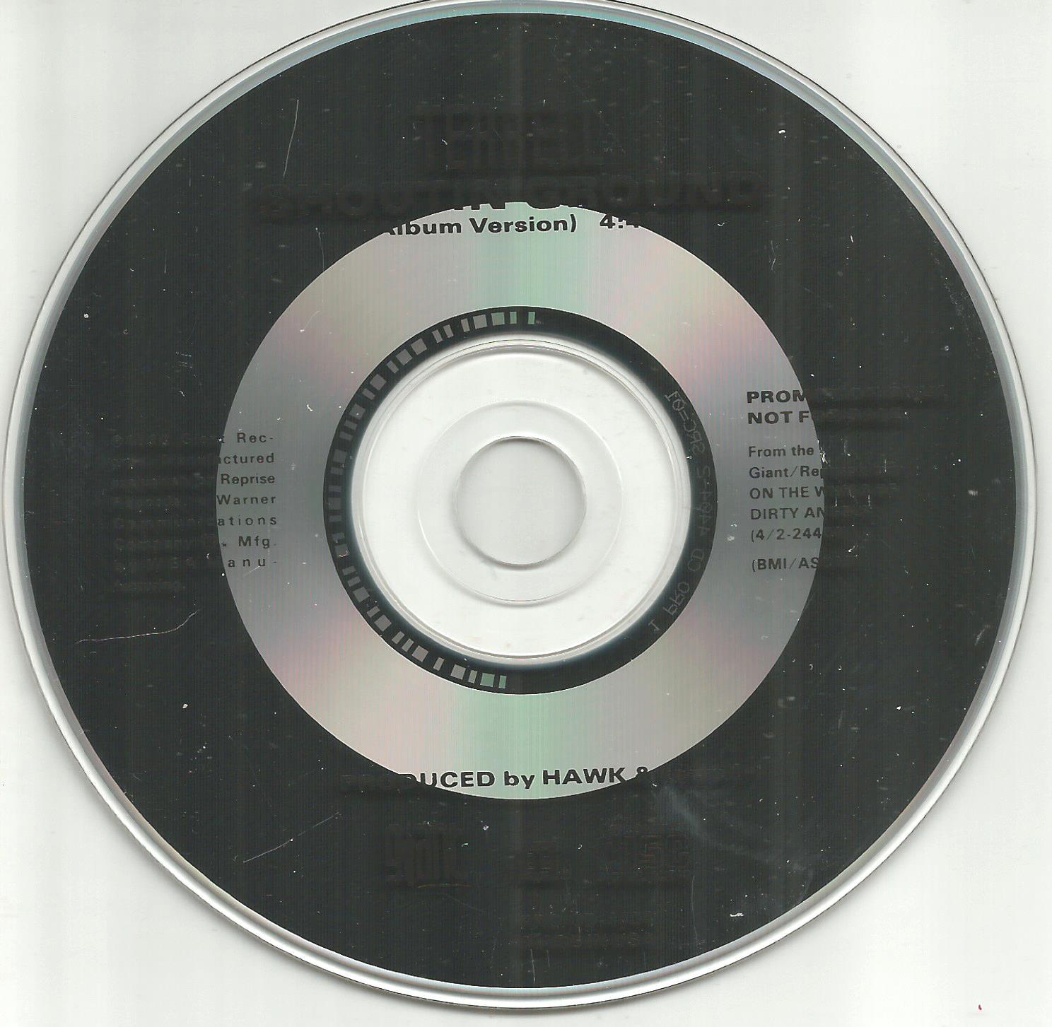 TERRELL Shoutin Ground ULTRA RARE 1 Trk PROMO Radio DJ CD single 1990 MINT