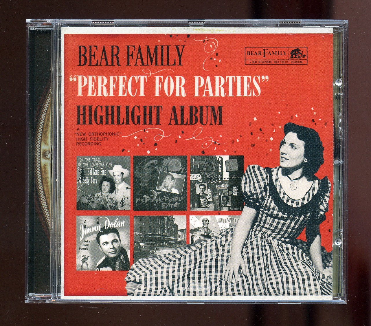 Rare Country / Rockabilly CD - V/A - Perfect For Parties - Bear Family - Import