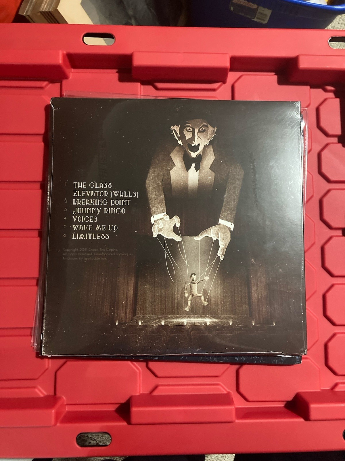Crown the Empire Limitless EP Vinyl 12” Cream SEALED VERY RARE
