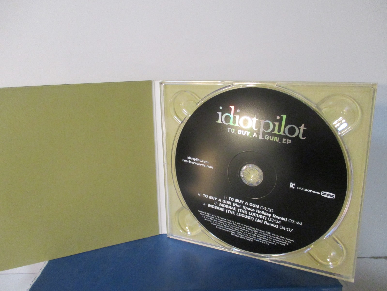 Idiot Pilot ‎– To Buy A Gun EP - Digipak - CD is MINT - 26-1387