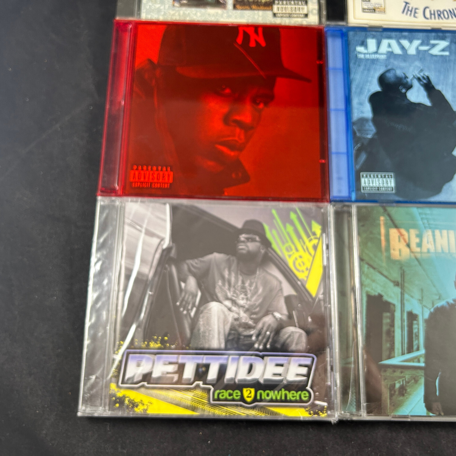 DR DRE THE CHRONIC 2 LIVE CREW JAY-Z BLUEPRINT SIGEL + 6 HIP HOP RAP CD LOT VTG